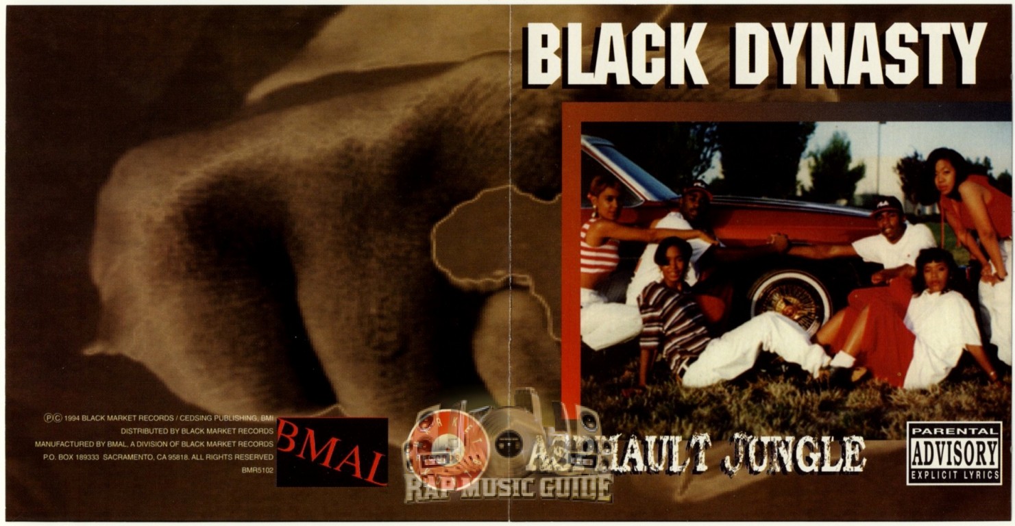 Black Dynasty - Asphalt Jungle: 2nd Press. CD | Rap Music Guide